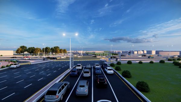 Detailed highway